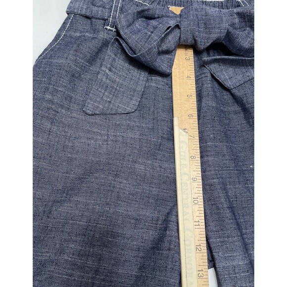 Karen Kane XS Wide Leg Pants Linen Blend High Rise Womens Extra Small NWT - Picture 8 of 11